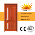 Puerta de madera de lujo del frente casero del diseño (SC-W002)